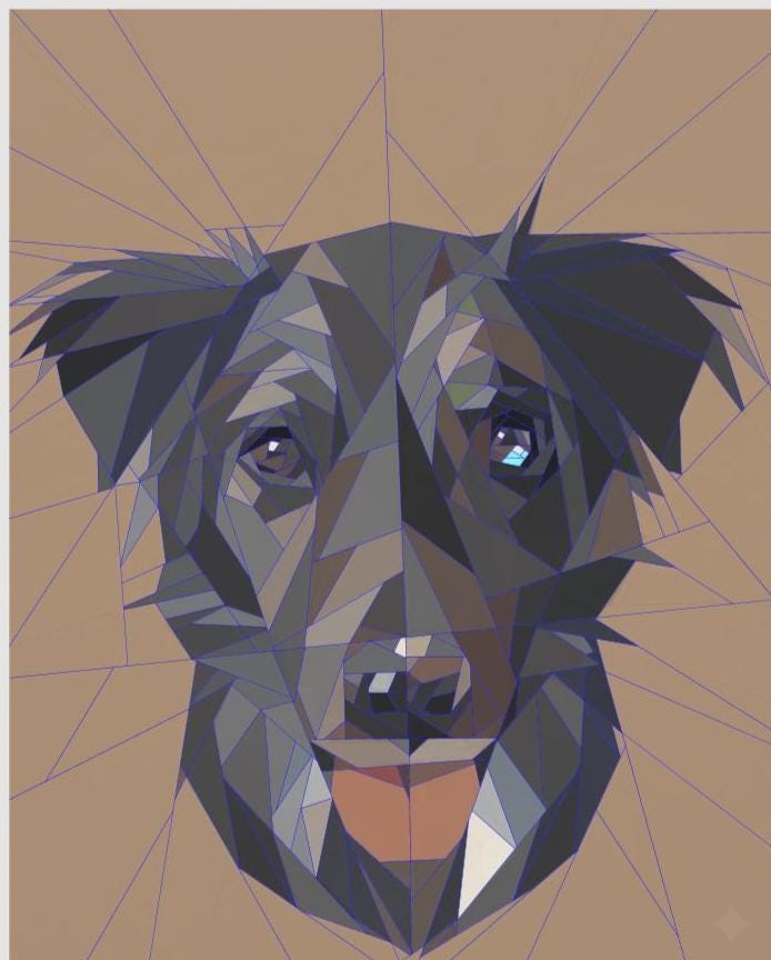 Frank 100% Good Boy 60"x75" FPP Quilt Pattern