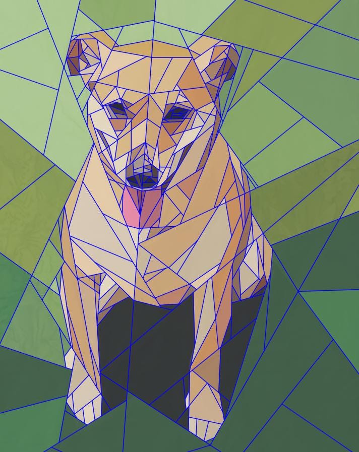 Ellie, 50" x 65" FPP Quilt Pattern