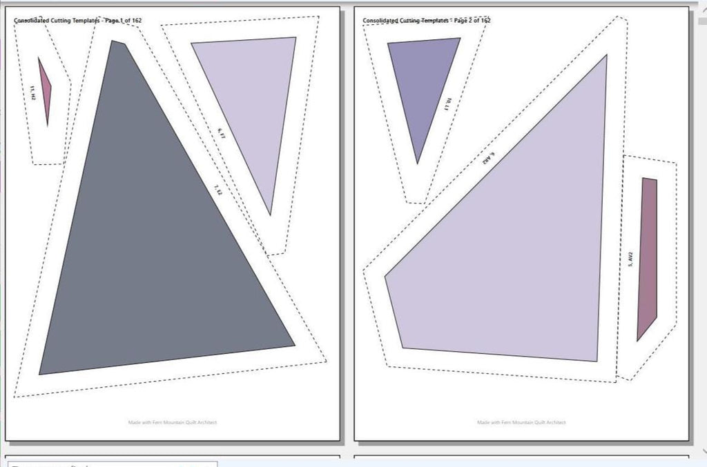 Cape Daisy –72" by 90" FPP Quilt Pattern