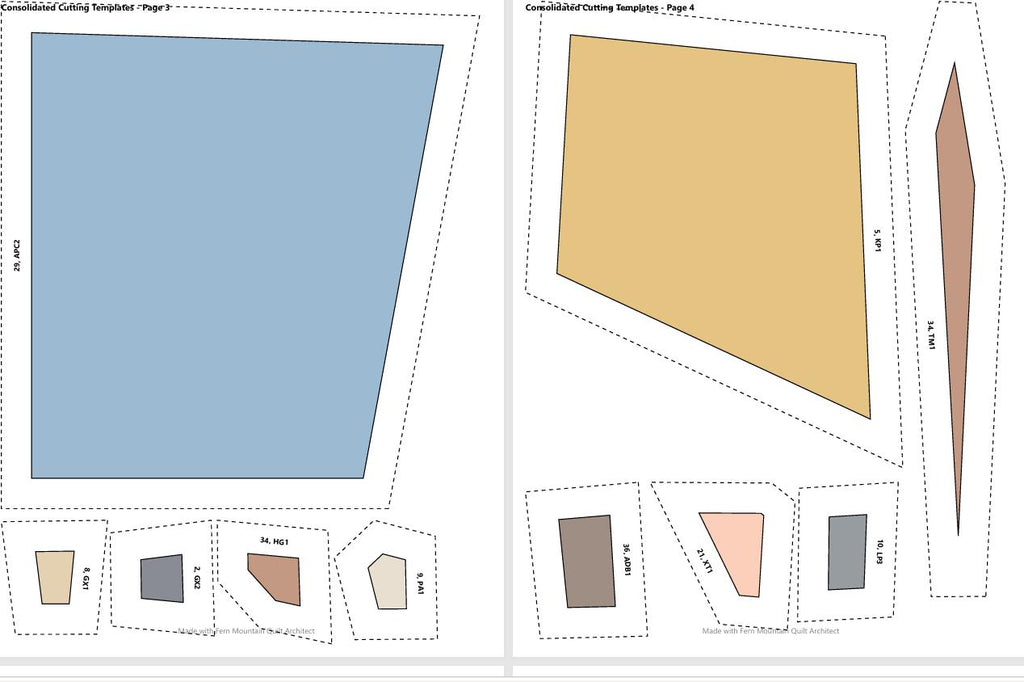 Roy Rogers and Trigger, 72" x 91" FPP Quilt Pattern
