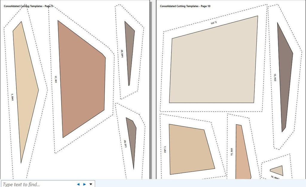 Bruce the Bulldog, 60"x80" FPP Quilt Pattern
