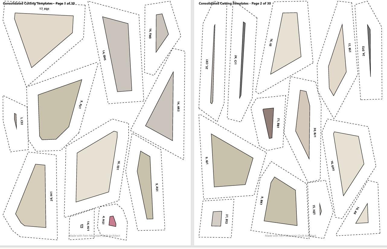 House Finch 14" FPP Quilt Block Pattern
