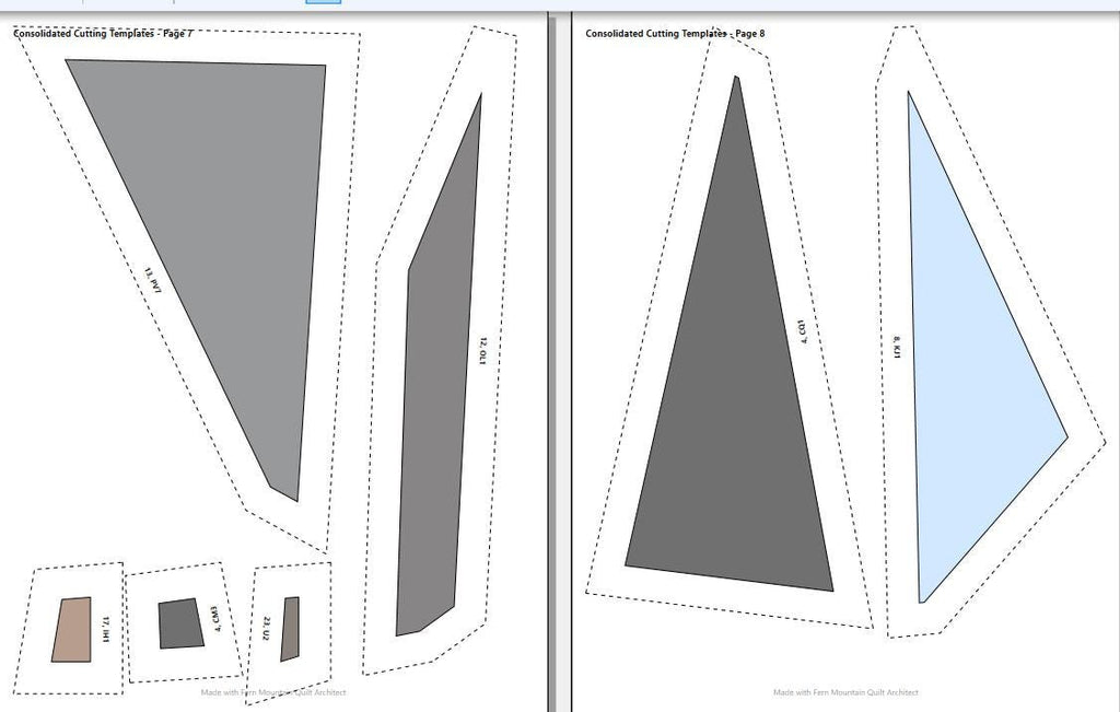 Sliding Stop, 72" x 90" FPP Quilt Pattern