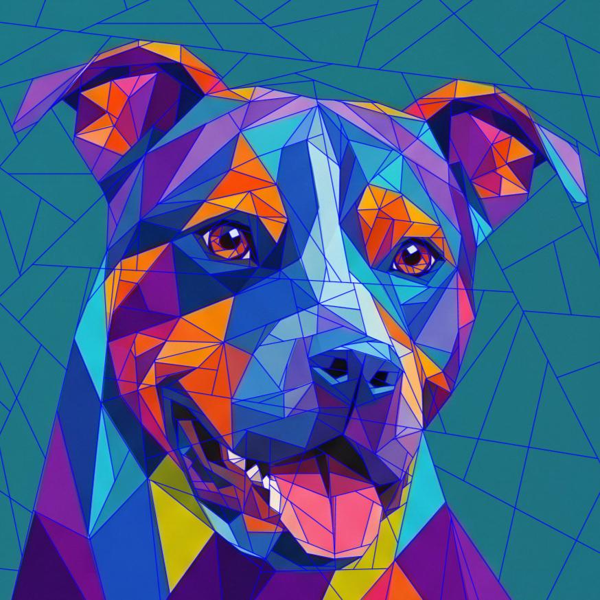 Perfect Pibble, 50"x50" FPP Quilt Pattern