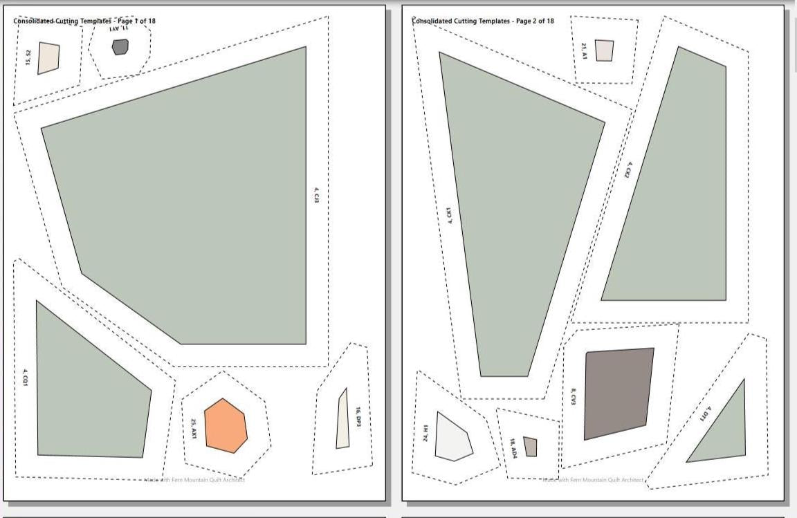 Jasper the White Cockatiel, 14" FPP Quilt Block Pattern