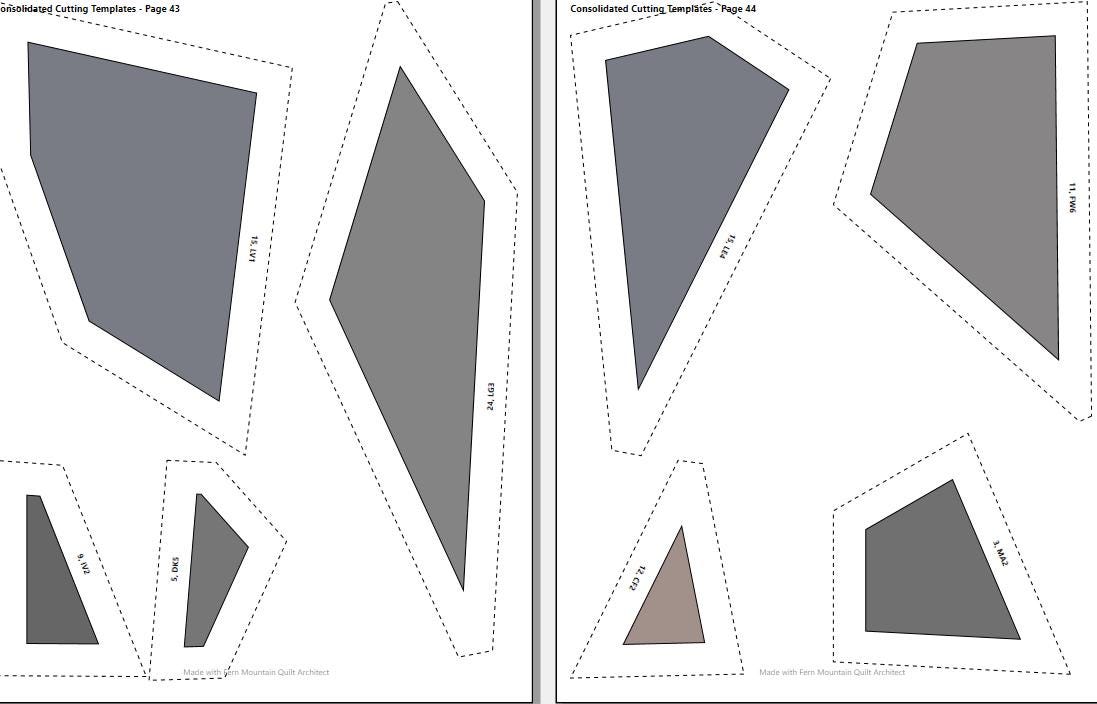 The Dark Horse 2, 72" x 99" FPP Quilt Pattern