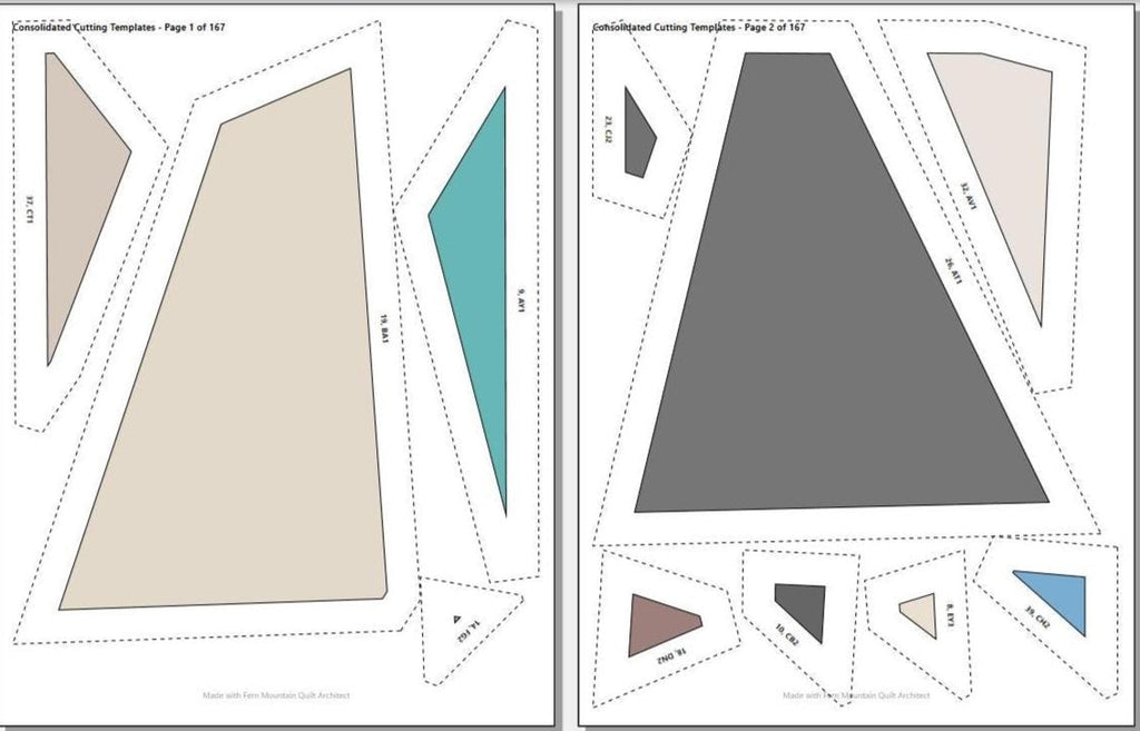 Who, Me? Siamese Cat 72"x90" FPP Quilt Pattern