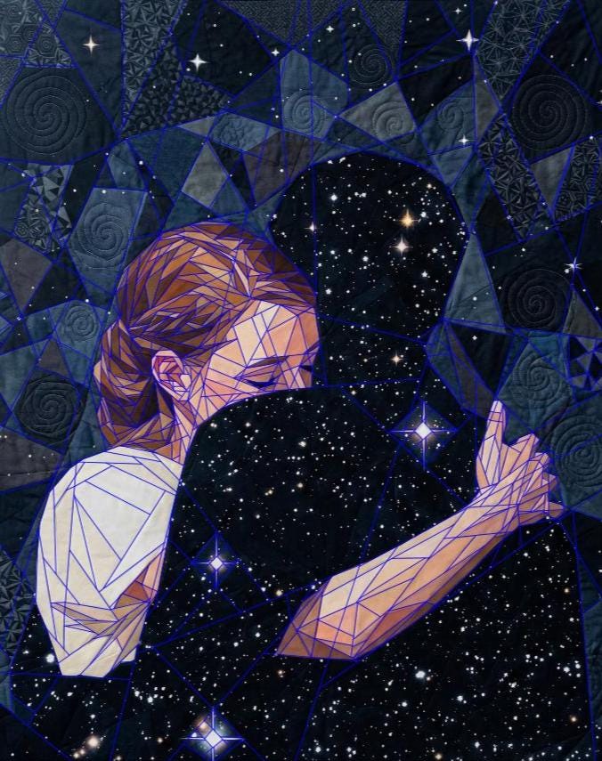 The Starry Embrace, 72”x88” FPP Quilt Pattern