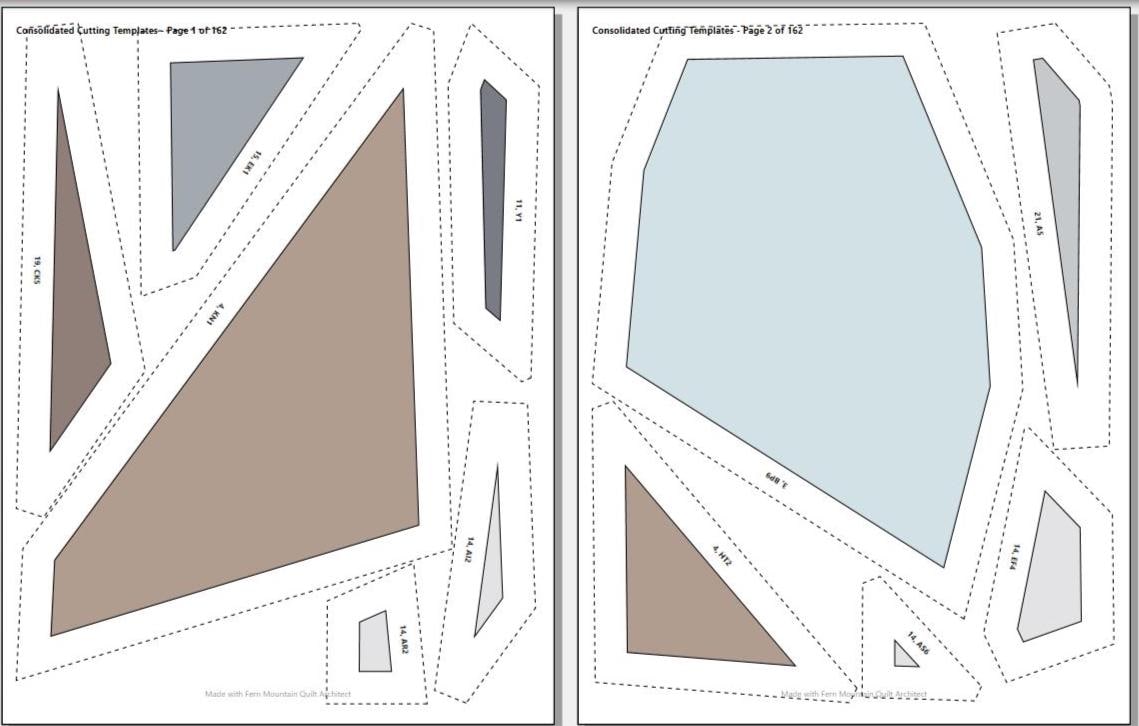 Koala 60"x75" FPP PDF Quilt Pattern