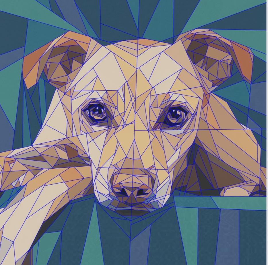 Gus, 60" x 60" FPP Digital Quilt Pattern