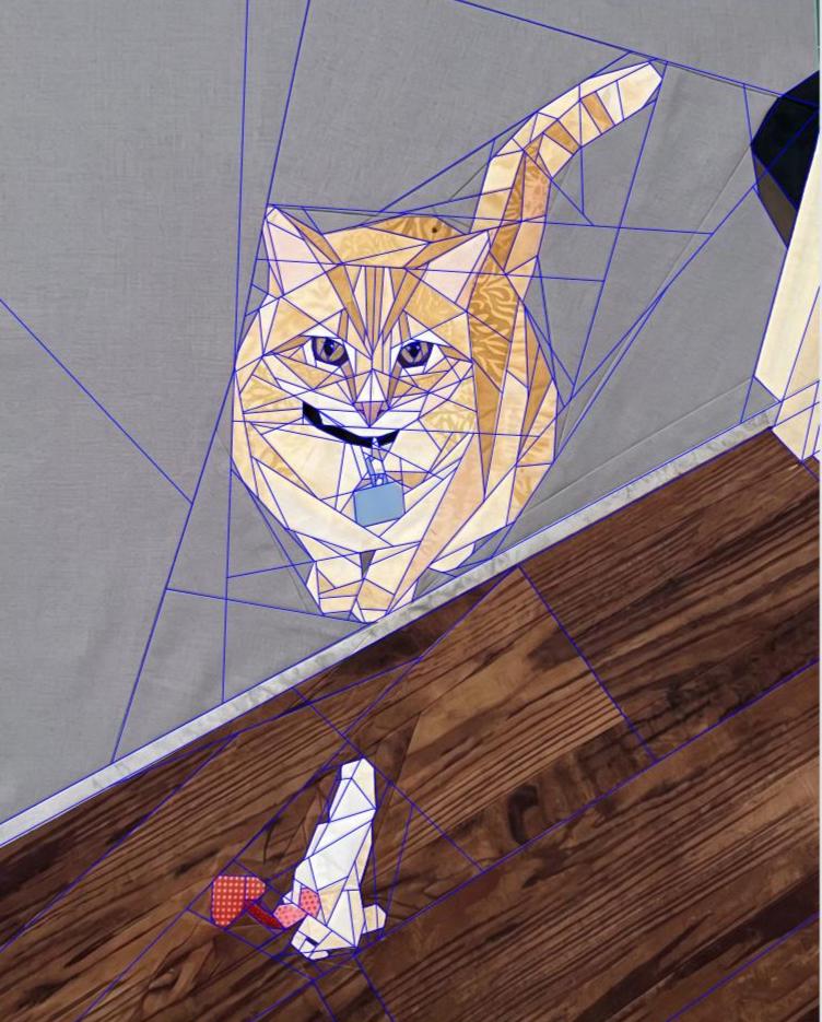 Max, 72" x 90" FPP Quilt Pattern