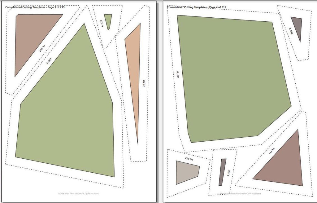 Palomino Horse 72"x90" FPP Quilt Pattern