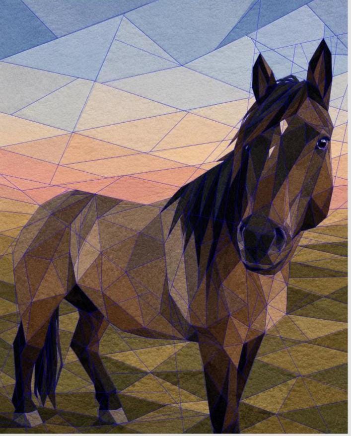Chevy, 60" x 74" FPP Quilt Pattern