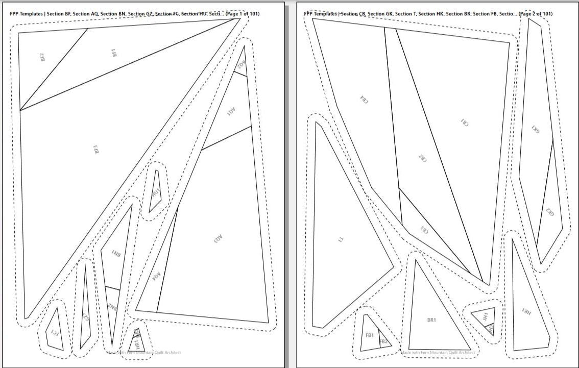 Chevy, 60" x 74" FPP Quilt Pattern