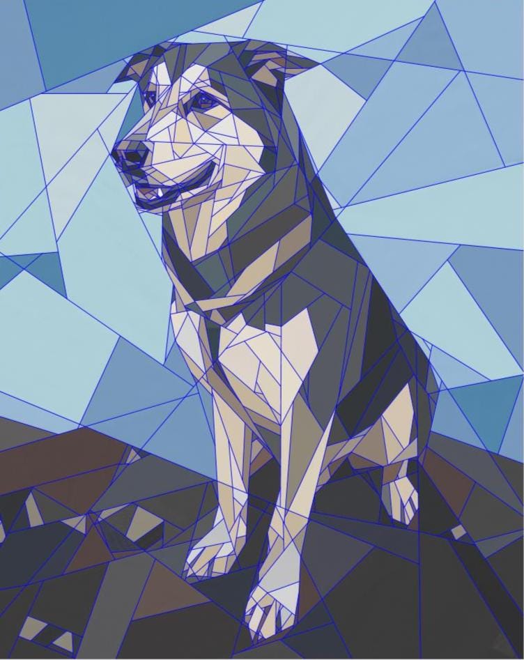 Smiling Shepherd 72" x 90" FPP Quilt Pattern