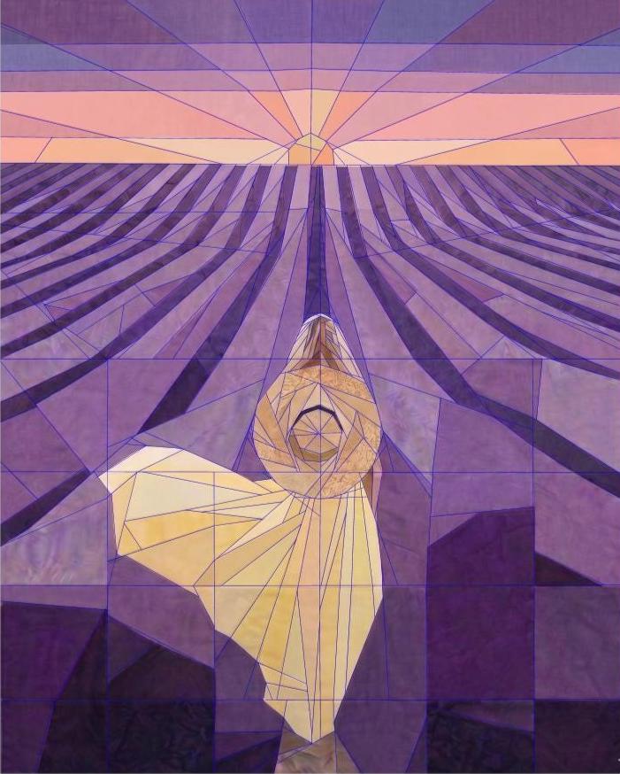 Lyric's Lavender Dream 72" x 90" FPP Quilt Pattern