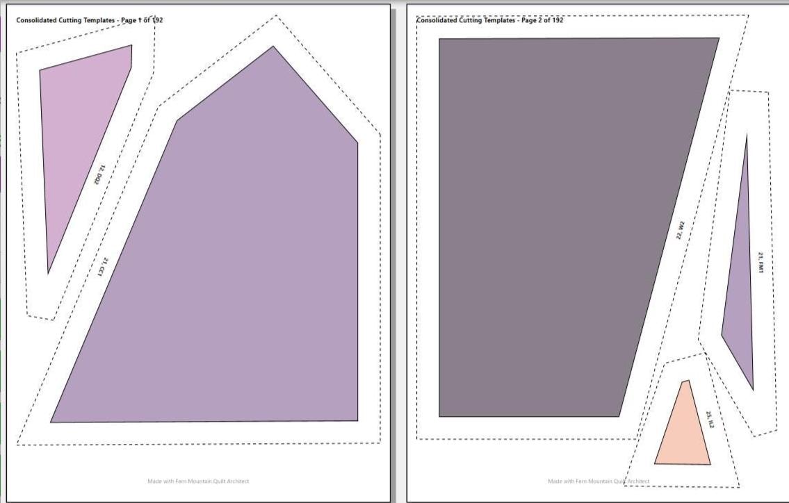 Lyric's Lavender Dream 72" x 90" FPP Quilt Pattern