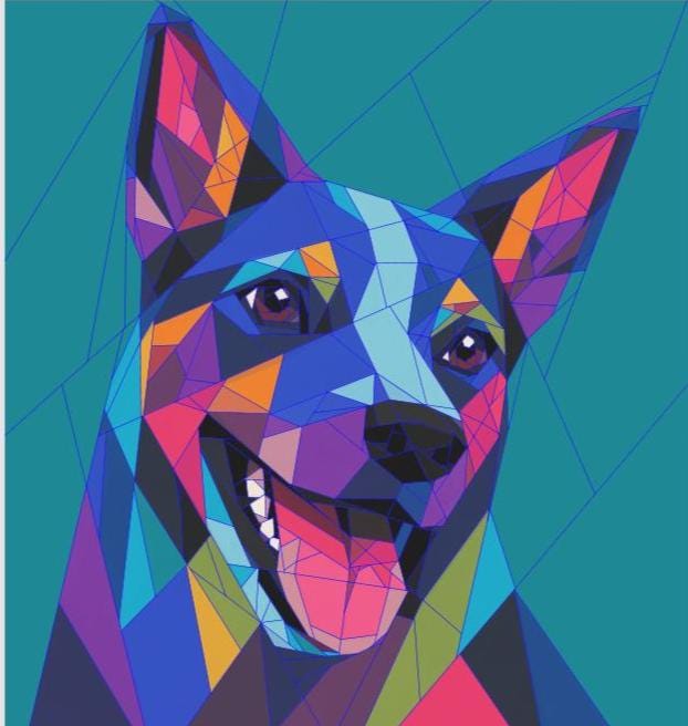 Happy Heeler 68"x72" FPP Quilt Pattern