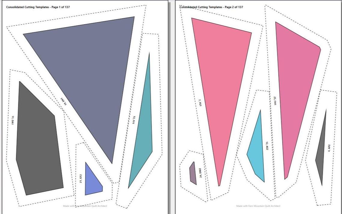 Happy Heeler 68"x72" FPP Quilt Pattern