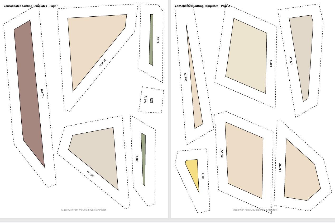 Hooded Warbler, 14" FPP Quilt Block Pattern